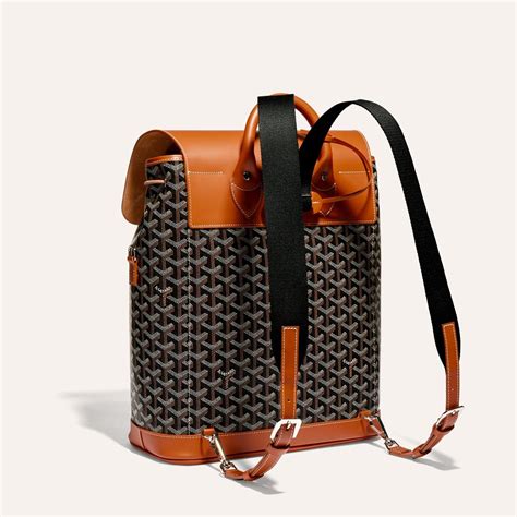 black and grey goyard|goyard backpack black.